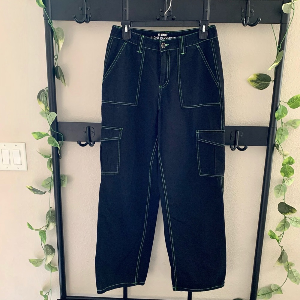 Hot topic high-rise carpenter cargo pants